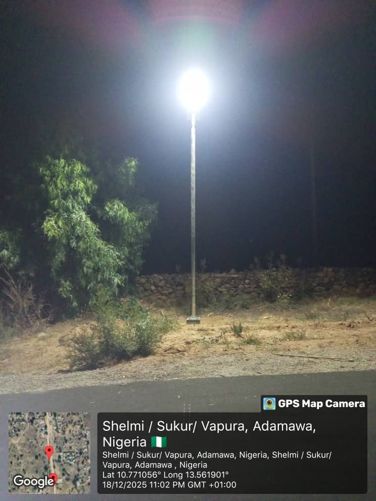 From Advocacy to Action: NEDC Delivers 100 Solar Street Lights and Water Access to Transform Sukur Kingdom, Adamawa State